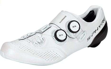 Zapatillas Shimano blanca para el ciclismo por carretera 2021